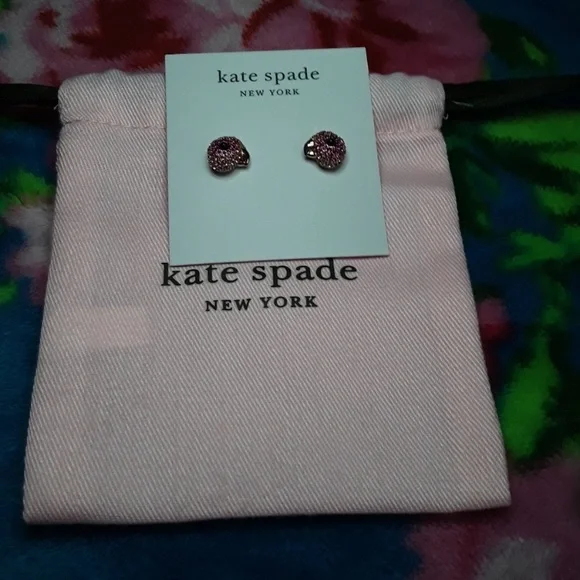 NWT Kate Spade Tropic Paradise Stud Earrings - Picture 6 of 6